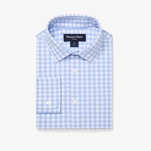 Mizzen+Main, Leeward Dress Shirt, XL, Trim, Regular length